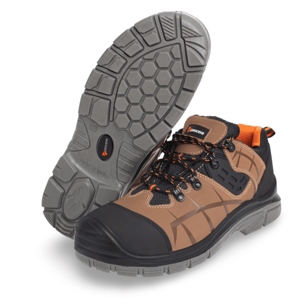 MARRON S3 vattentäta nubuckskyddsskor MARRON S3 SRC - 41