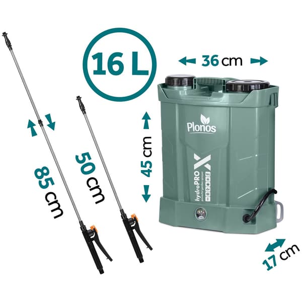 Plonos PL-602 batteridriven spruta