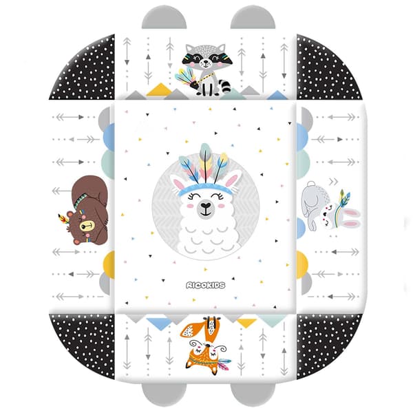 Interaktiv pædagogisk måtte 110 x 100 cm Boho Ricokids