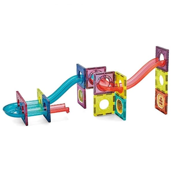 Magnetiska klossar kulkör 37 delar