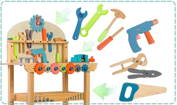 Træværktøjsværksted RK-876 Ricokids