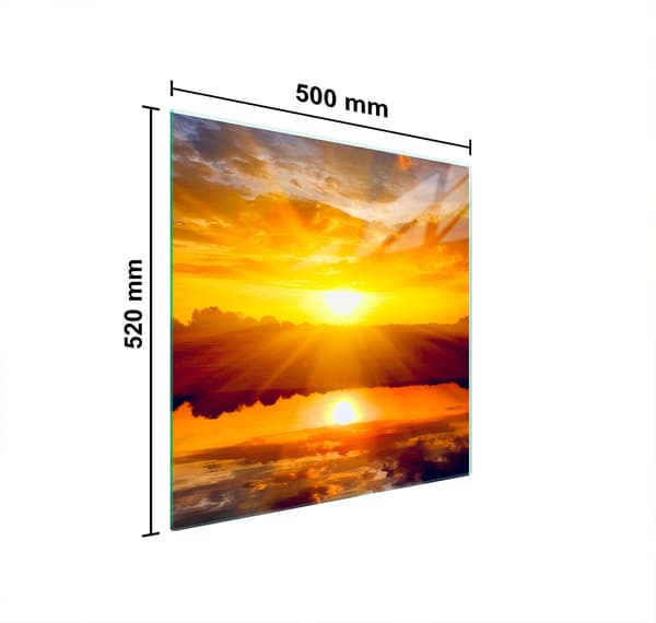 LASINEN SUOJALEVY LIEDELLE 50x52 SUN