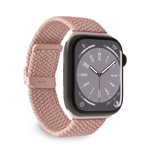 Apple Watch Nylonarmband 38 40 41 mm Loop - Rosa
