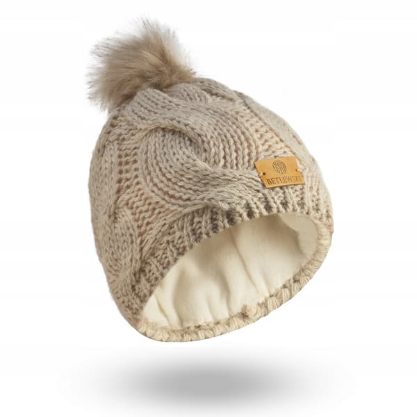 BCDZ-P1 BEIGE Barnmössa VINTER