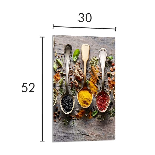 GLAS SKÆREBRÆT 30x52 Krydderier