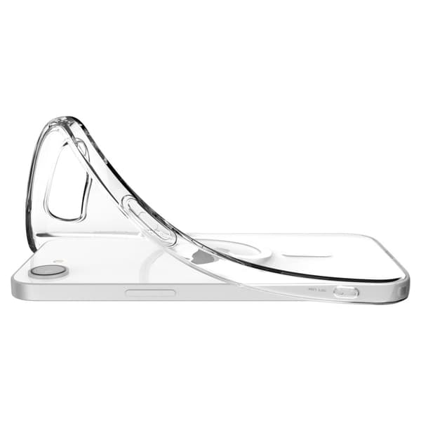 iPhone 16e-cover med MagSafe flydende krystal – klar