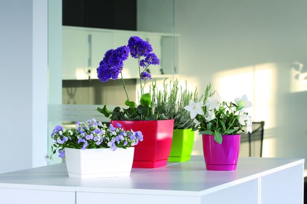 COUBI DUOP280 blomsterpotte med underkop | Hvid