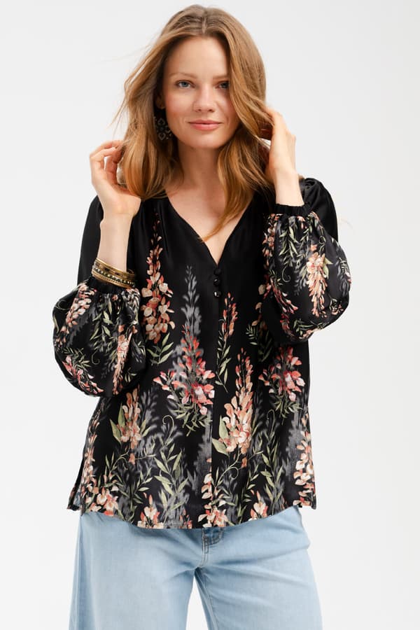 Damblus Li Svart 36/38