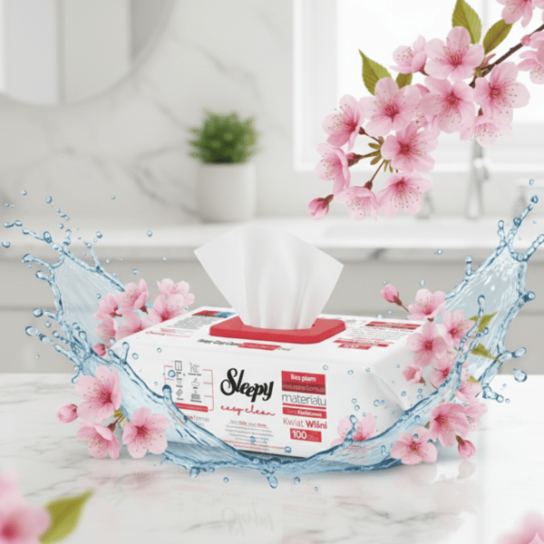 Sleepy Universal Surface Cleaning Servietter Cherry Blossom 100 stk.