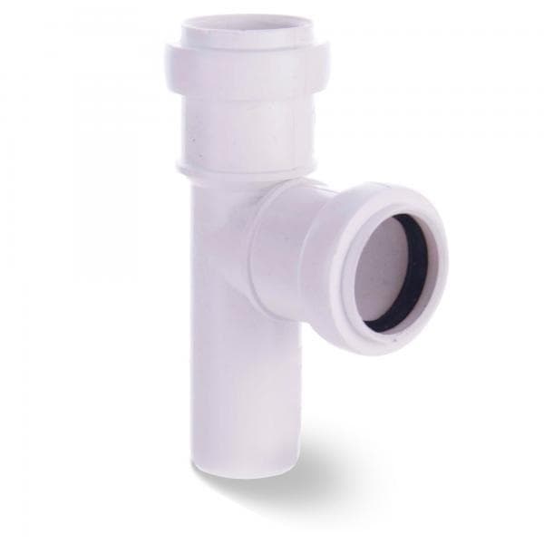 PVC T-kobling 40/40/90" indvendig afløbsrør