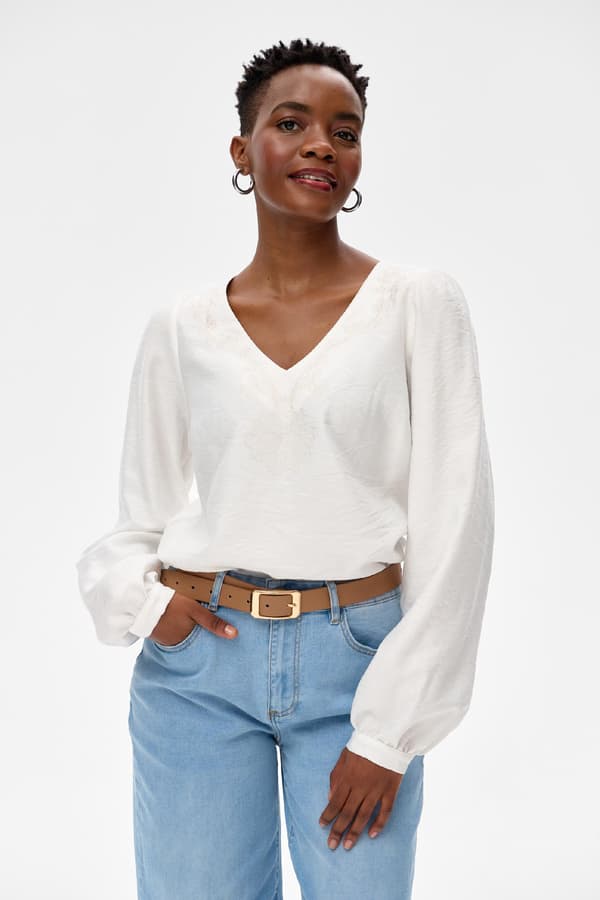 Damebluse Sofie Ecru Damebluse Sofie Ecru 40