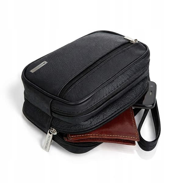 BSG-12 SORT Herre SELECT taske + CERTIFIKAT