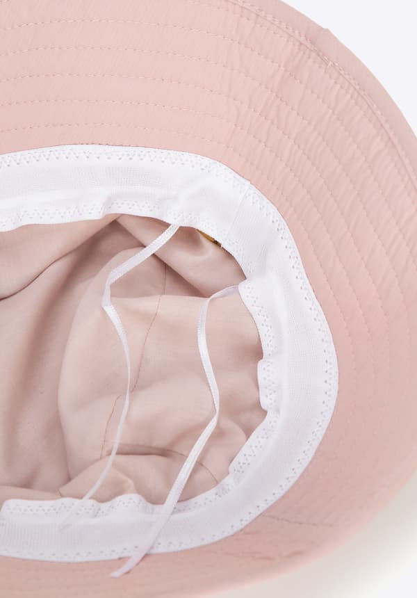 Wittchen dame lyserød nylon bøllehat