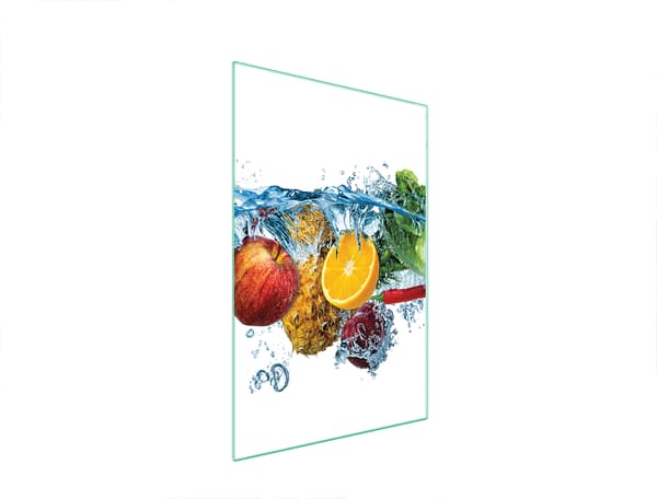 SKÄRBRÄDA I GLAS 35x52 FRUKT