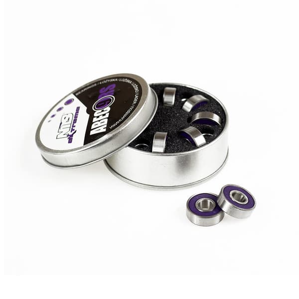 ABEC-9 RS GRAPHIT CHROME KULLAGER (8 st) METALLASK NILS EXTREME