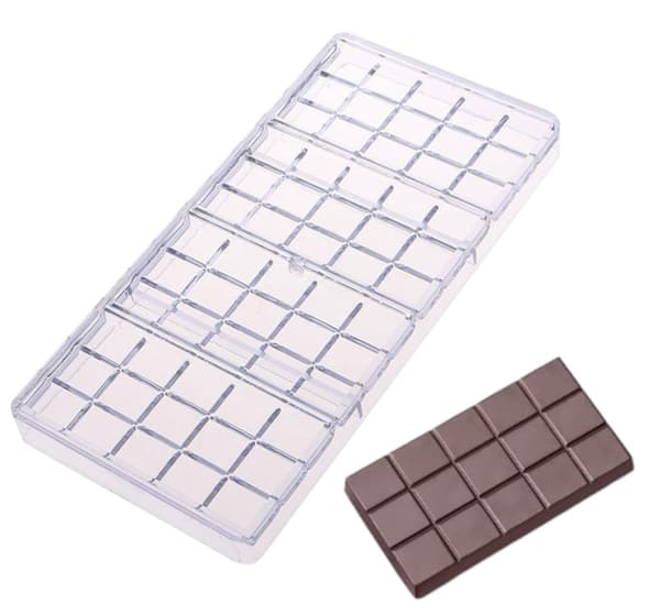 Chokladform av polykarbonat CHOKLADBRICKA