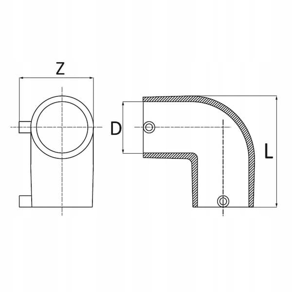 PE ELEKTROFUSIONS-ALBUEFORBINDING 40 MM PE100 SDR11 EF