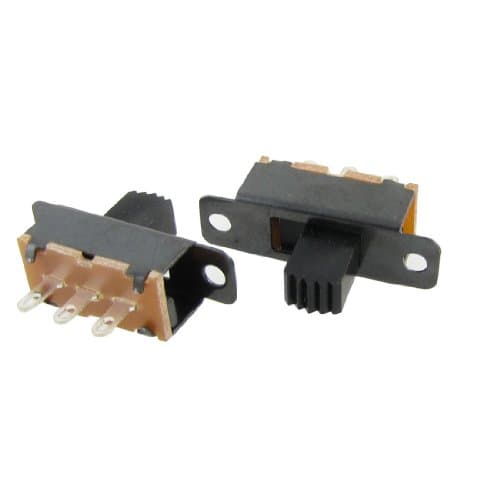 Skydekontakt, 2 positioner, 7 mm – 2 enheder
