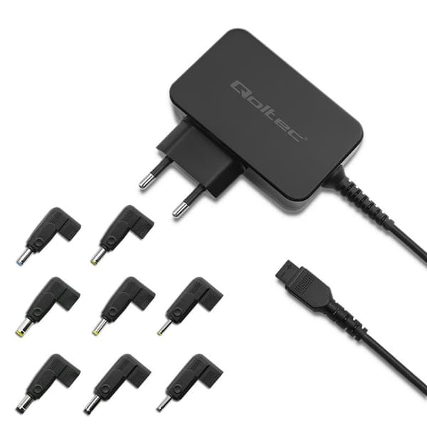 Qoltec universal strømadapter til bærbar computer 30W | 8 stik