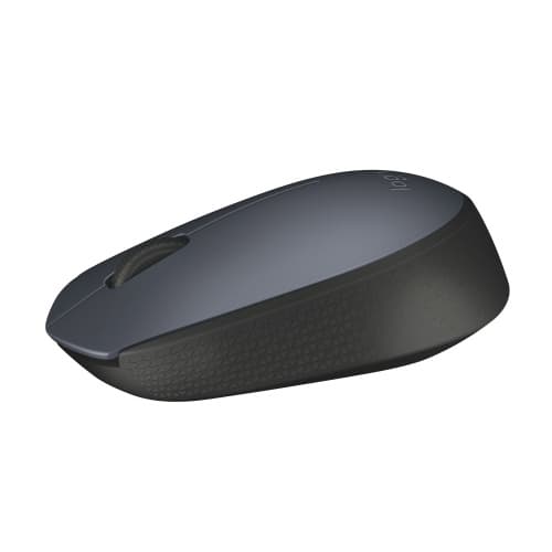 Logitech M170 trådløs mus, RF trådløs, 1000 DPI, grå/sort