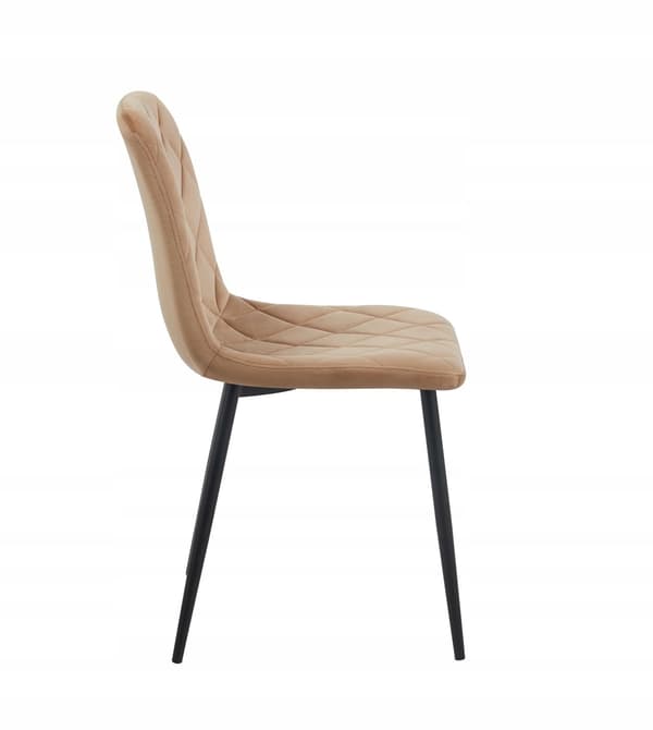 K6-FX samettinen cappuccino-tuoli