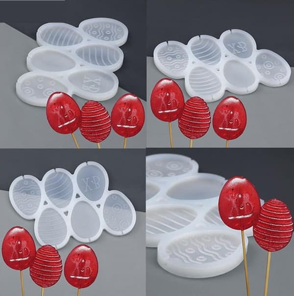 Silikoneform til isomalt påskeæg