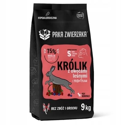 Seventh Heaven Animal Pack torrfoder för hundar, kaniner, skogsfrukter 9 kg