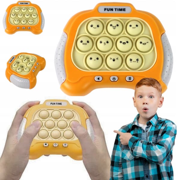 Pop-It PRO SENSORISK SPILKONSOL Lys Lyde PAD