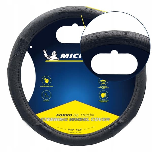 MICHELIN Ratdæksel Sort/Sort M 36,8-39,4cm Til bil