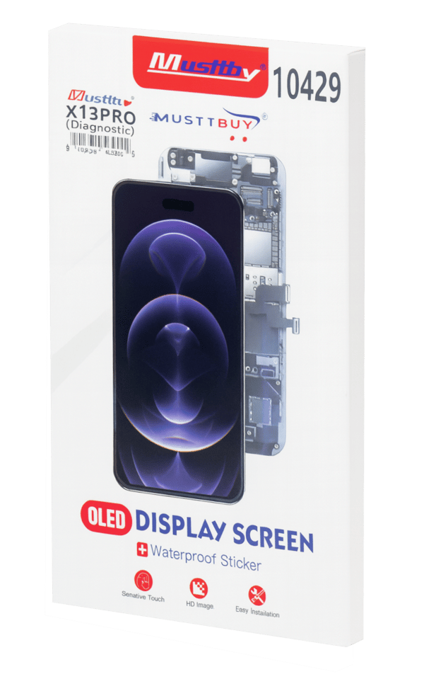 Display Soft OLED Diagnostisk som Original för Apple iPhone 13 Pro 120Hz