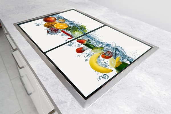 LASINEN SUOJALEVY LIEDELLE 85x52 HEDELMÄT