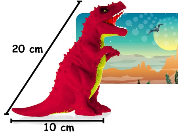 Strækbar premium squishy DINOSAUR 20 cm DINOSAUR FIGUR