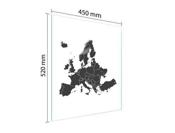 SKÄRBRÄDA I GLAS 45x52 KARTA