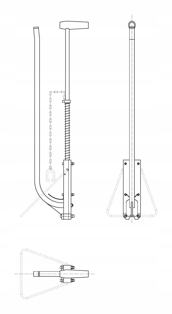 PEX RØRTACKER - bedre end Capricorn - Stål + Aluminium