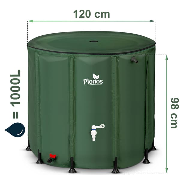 1000 l regnvandstank Plonos PL-523