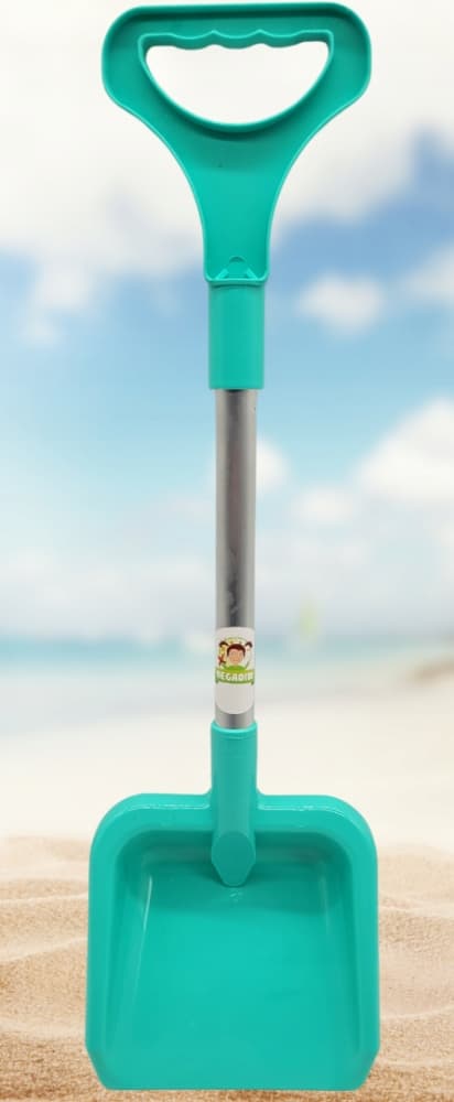 MEGADIDI strandsandspade 53 cm solid aluminiumhandtag