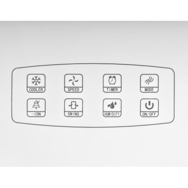 Activejet Selected KS-1065BPJ evaporativ luftkonditionering, grå