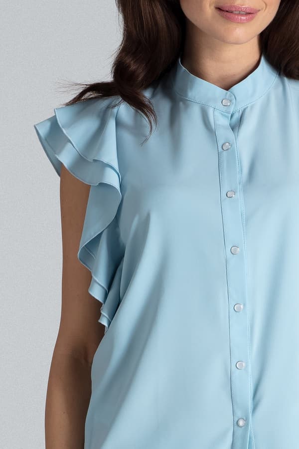 Blus K482 blå størrelse L