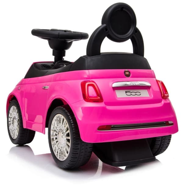 Fiat 500 gåstol med gåstol rosa