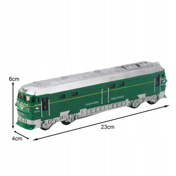 Klassisk LOKOMOTIV LYDE LYS effekter TOGMODEL 23 cm