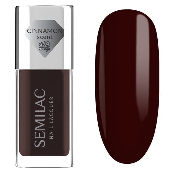 SEMILAC Klassiskt nagellack 112 Vinrött 9 ml