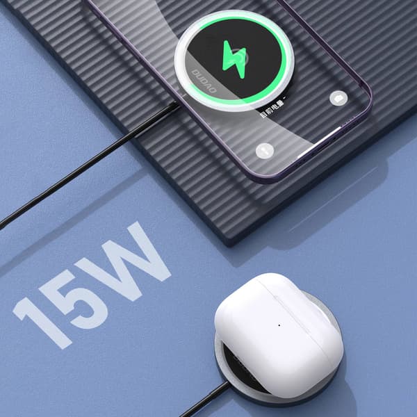 MagSafe 15W magnetisk induktiv oplader - sort