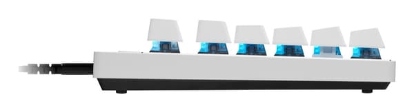 Logitech G PRO X TKL Rapid White -näppäimistö