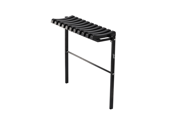 MEB8275 KLAPPEBÆNK LÆNGDE 68 CM SORT TIL HAVE, KIRKEGÅRD