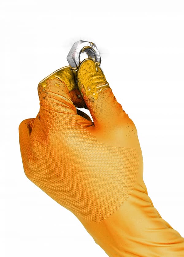 Grippaz nitrilhandskar storlek 9/L 50 st