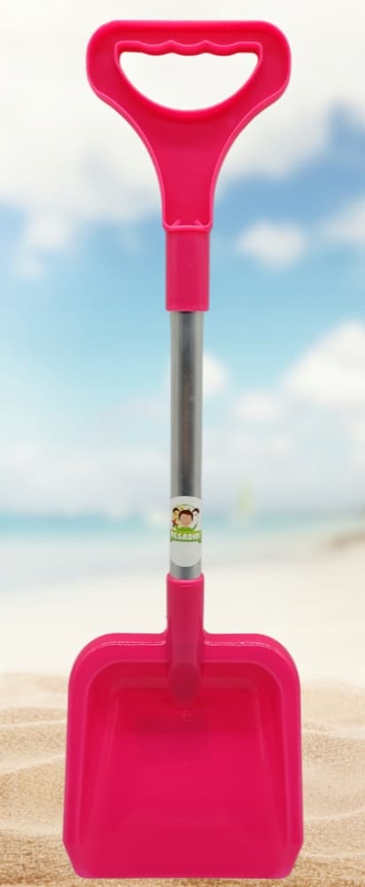 MEGADIDI strandsandspade 53 cm SOLID aluminiumhandtag