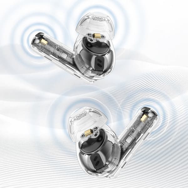 U21 TWS ANC ENC Bluetooth trådløse hovedtelefoner - Sort