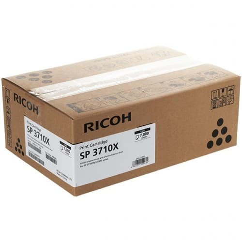 Ricoh SP 3710X (408285) tonerpatron, sort