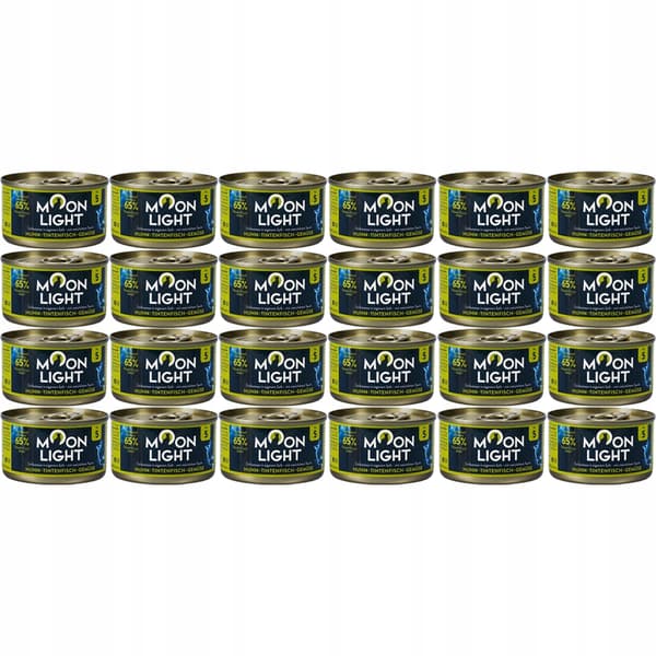 Moonlight Dinner nr 5 Kyckling, bläckfisk, grönsaker 24 x 80 g