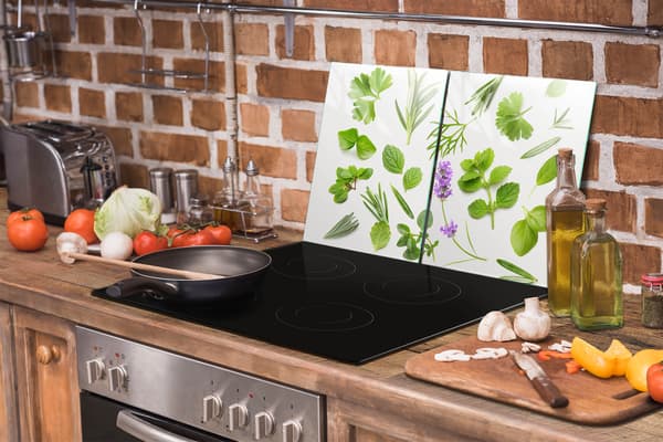 LASINEN SUOJALEVY LIEDELLE 85X52 KASVIT